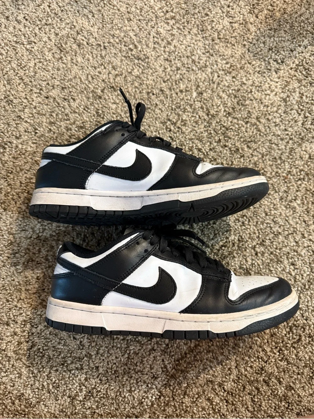 Nike Black & White Low-Top Sneakers